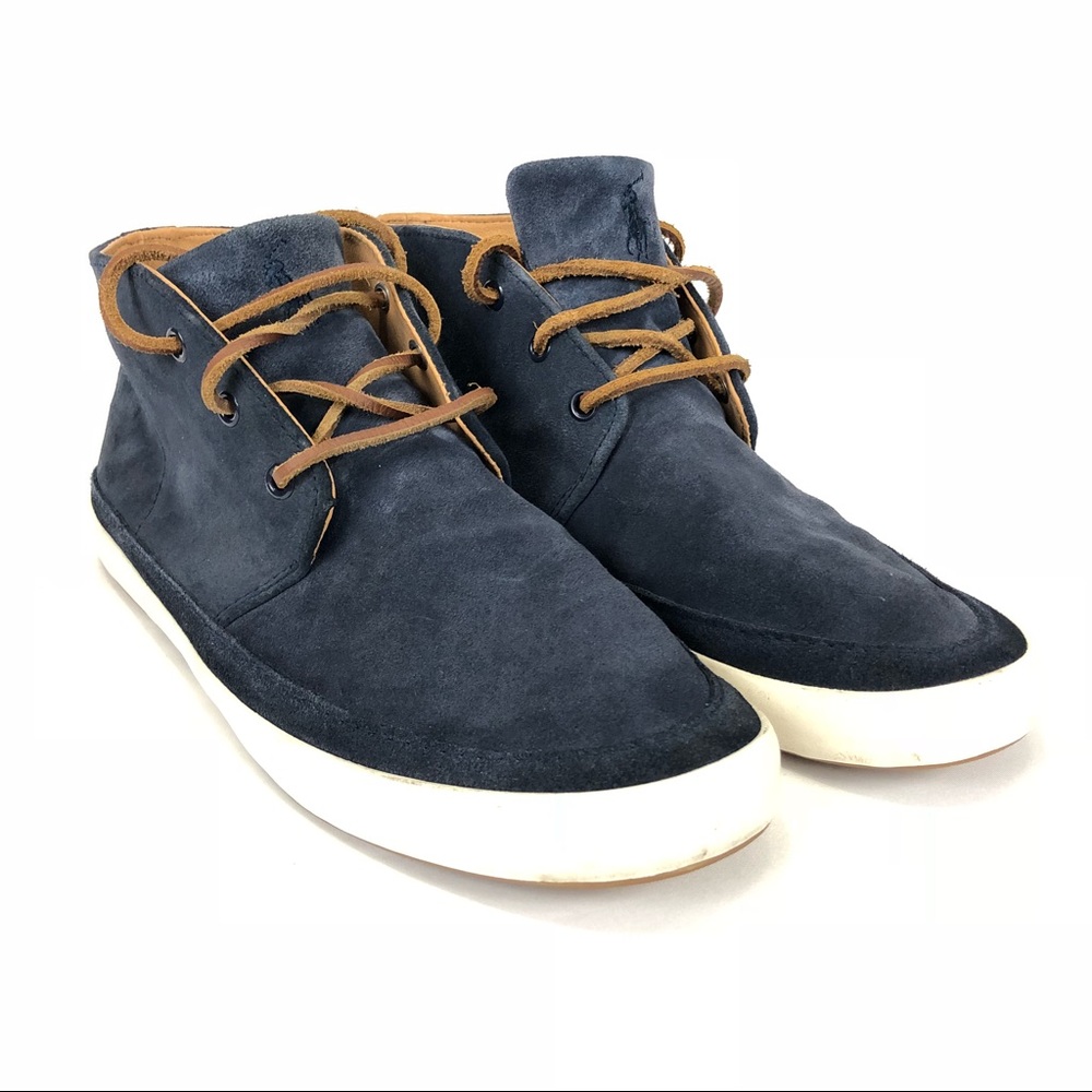 Polo RL mens leather chukka ankle boots size 10